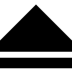 Upload Arrow Icon from Sharp Remix Set