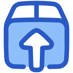 Upload Box 1 Icon from Plump Duo Set