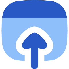 Upload Browser Icon from Flex Flat Set