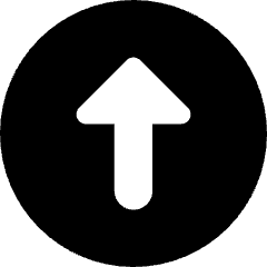 Upload Circle Icon from Core Solid Set