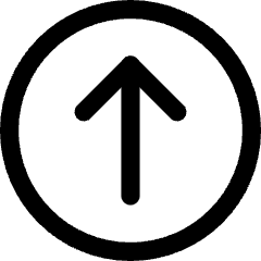 Upload Circle Icon from Core Line Set
