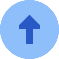 Upload Circle Icon from Sharp Flat Set