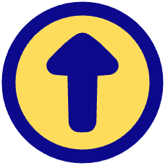 Upload Circle Icon from Plump Pop Set