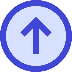 Upload Circle Icon from Sharp Duo Set
