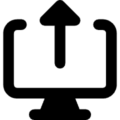 Upload Computer Icon from Core Remix Set