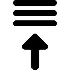 Upload Menu Icon from Ultimate Bold Set