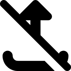 Upload Off Disable Icon from Core Solid Set