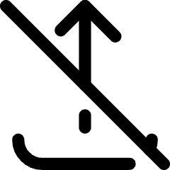 Upload Off Disable Icon from Core Line Set
