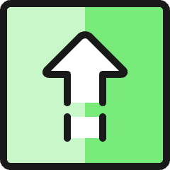 Upload Square 1 Icon from Ultimate Colors Set