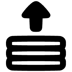 Upload Stack Icon from Plump Remix Set