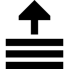 Upload Stack Icon from Sharp Remix Set