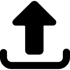 Upload Thick Bottom Icon from Ultimate Bold Set