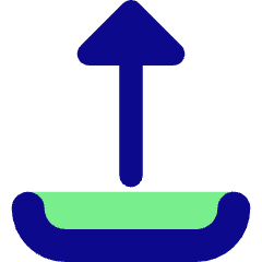 Upload Tray Icon from Core Pop Set