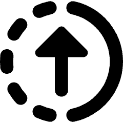 Upload Upgrade In Progress Icon from Core Solid Set