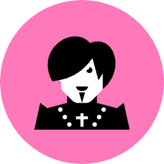 Gothic Man Icon from Kameleon Pop Set