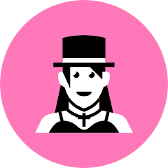 Gothic Woman Icon from Kameleon Pop Set
