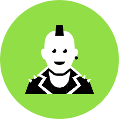 Punk Icon from Kameleon Pop Set