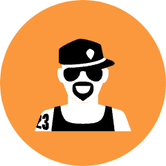 Rapper Icon from Kameleon Pop Set