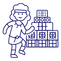 Reggae Dance 2 Illustration from UX Line Set