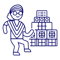 Reggae Dance 6 Illustration from UX Line Set