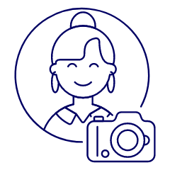 Photographer 5 Illustration from UX Line Set