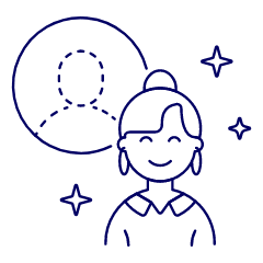 Profile Picture 6 Illustration from UX Line Set