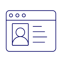 Browser Window Illustration from UX Line Set