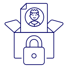 Document Box Lock 2 Illustration from UX Line Set