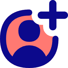 Account Circle Add Icon from Flex Pop Set