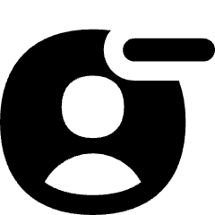 Account Circle Remove Icon from Flex Solid Set