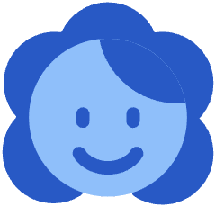 Face Baby Icon from Plump Flat Set