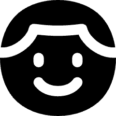 Face Man Icon from Flex Solid Set