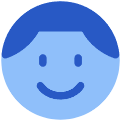 Face Man Icon from Plump Flat Set
