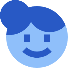 Face Woman Icon from Sharp Flat Set