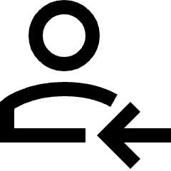 Followers Icon from Sharp Line Set