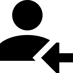 Followers Icon from Sharp Solid Set