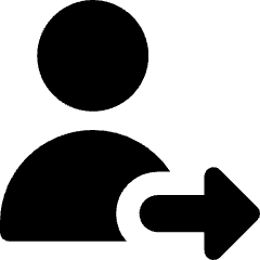 Following Icon from Core Solid Set