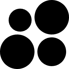 Heatmap 1 Icon from Sharp Solid Set