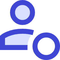 Online Status Active Account Icon from Sharp Duo Set