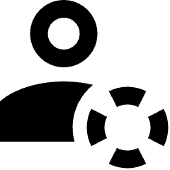 Online Status Away Account Icon from Sharp Remix Set