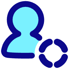 Online Status Away Account Icon from Plump Pop Set
