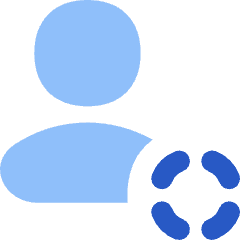 Online Status Away Account Icon from Flex Flat Set