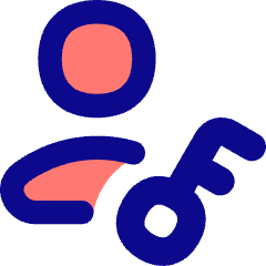 User Account Passkey Icon from Flex Pop Set
