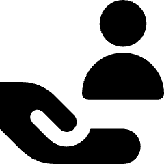 User Accountability Responsibility Icon from Core Solid Set