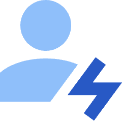 User Activity Recent Patient Icon from Sharp Flat Set