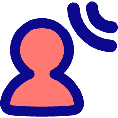 User Audio Spatial Icon from Plump Pop Set