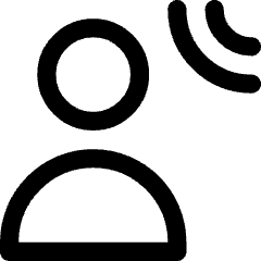 User Audio Spatial Icon from Core Line Set