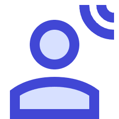 User Audio Spatial Icon from Sharp Duo Set