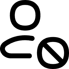 User Block Remove Icon from Flex Line Set