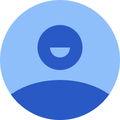 User Circle Avatar Happy Icon from Sharp Flat Set
